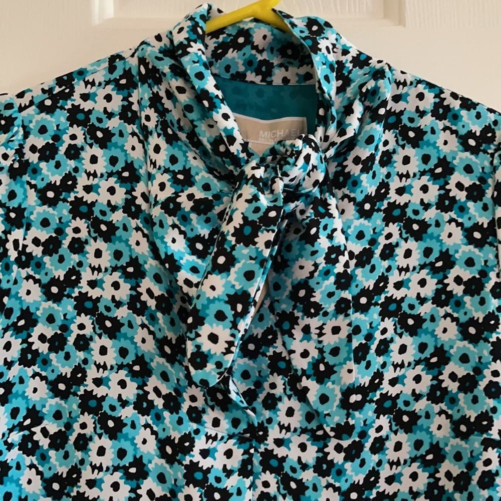 Michael Kors TileBlu/Blck top - Picture 4 of 8